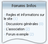 Forums info NPDS